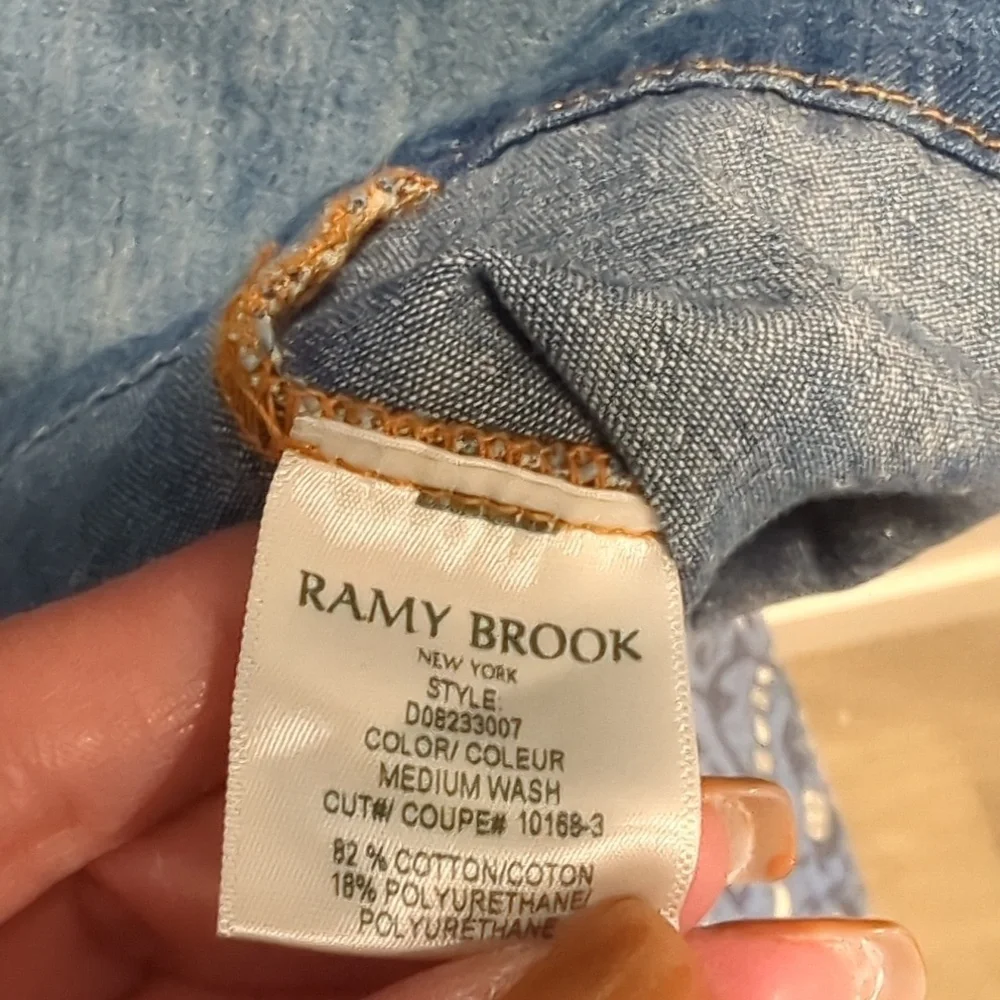 Ramy Brook Blue Denim Mini Dress